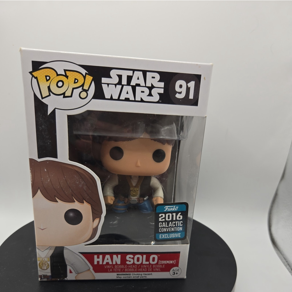Funko Pop! Vinyl:‎ Star Wars - Han Solo (Ceremony Outfit) - Underground Toys...